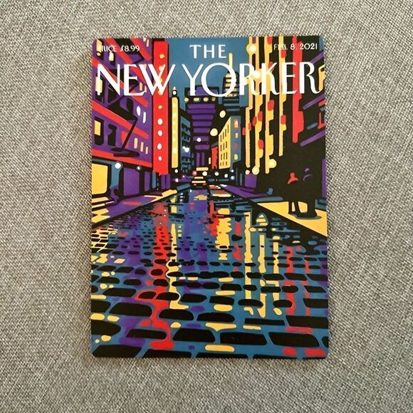 New Yorker Magazine Christoph Niemann Wooster Street Magnet - Picture 6 of 6